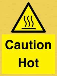 Caution Hot